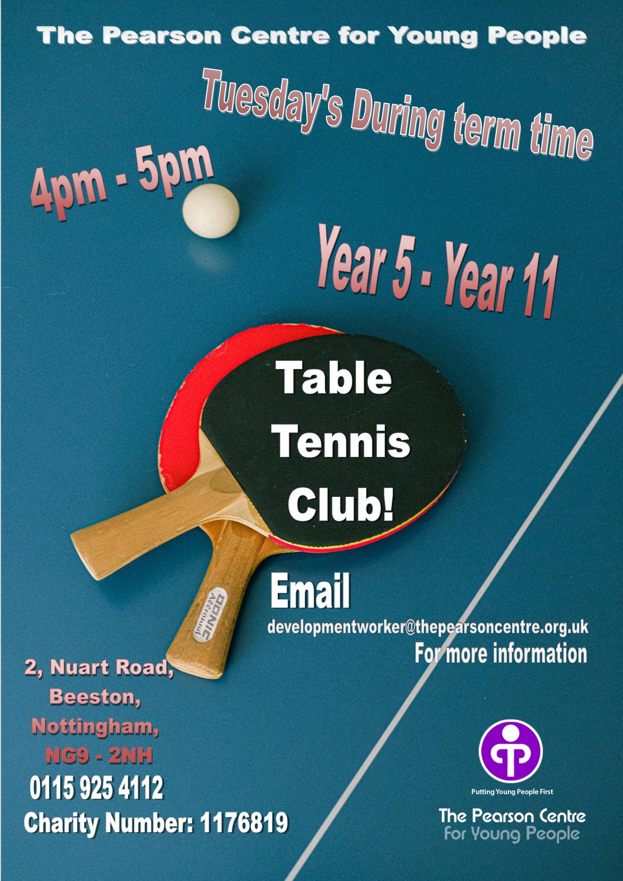 Poster Table Tennis new