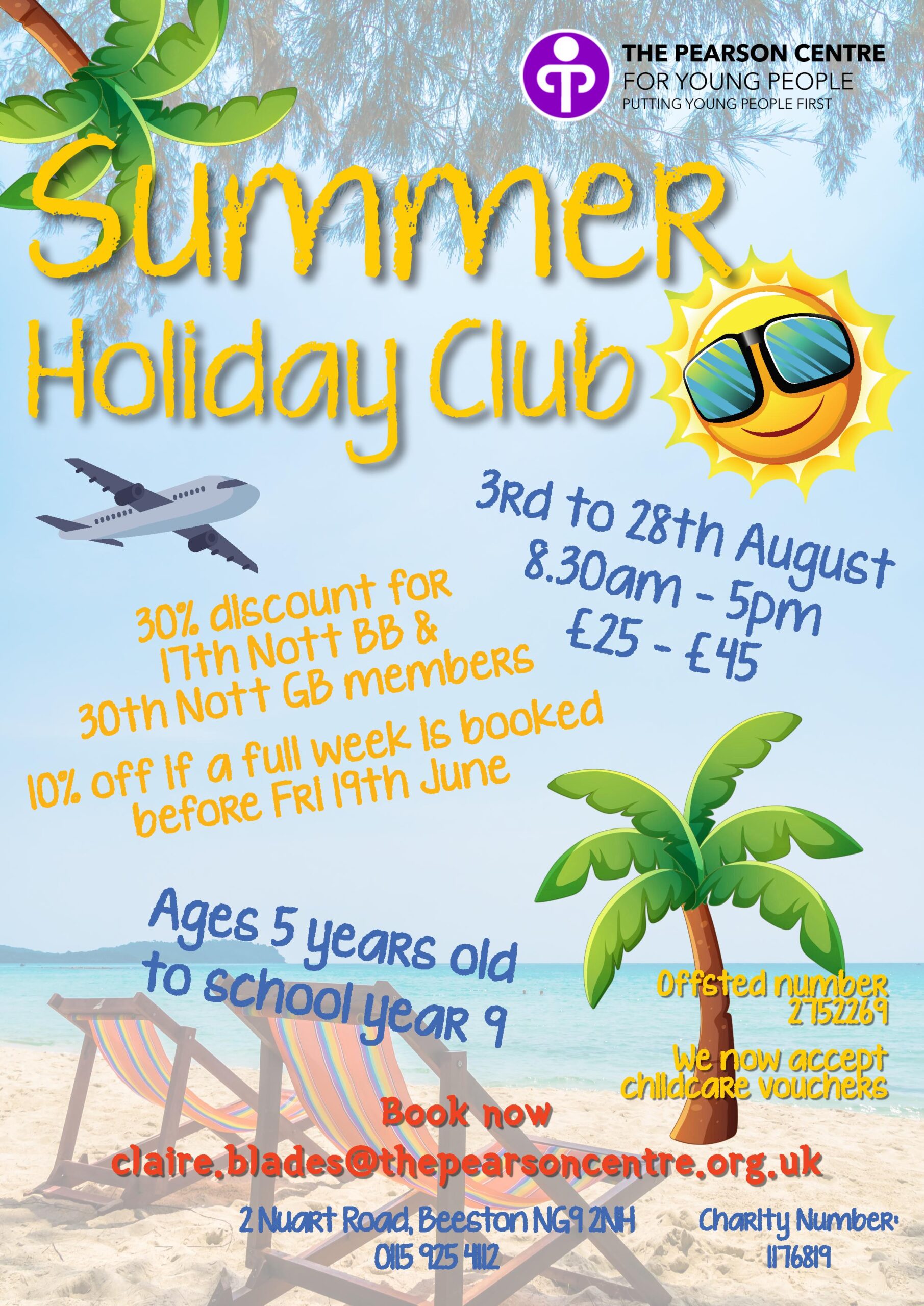 Summer Holiday Club Poster
